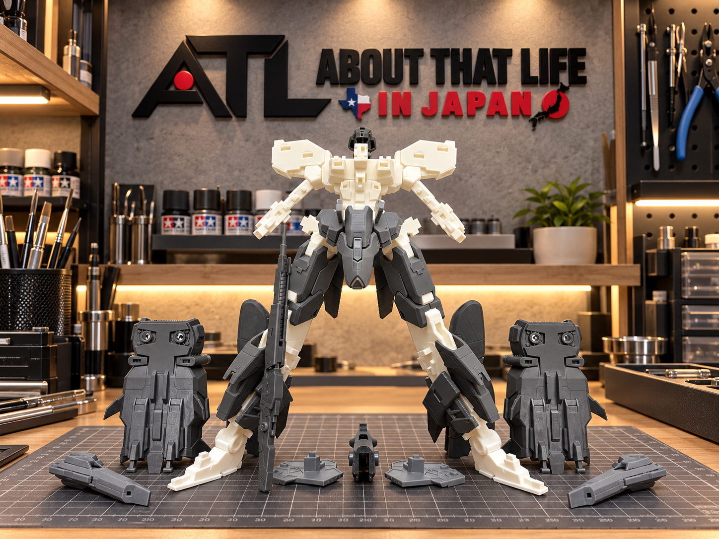 Mecha production workspace